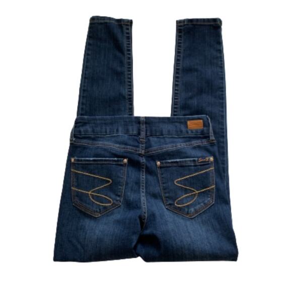 Seven7 Jeans High Rise Skinny Tummyless Distressed Jeans Size 4 - Picture 10 of 12